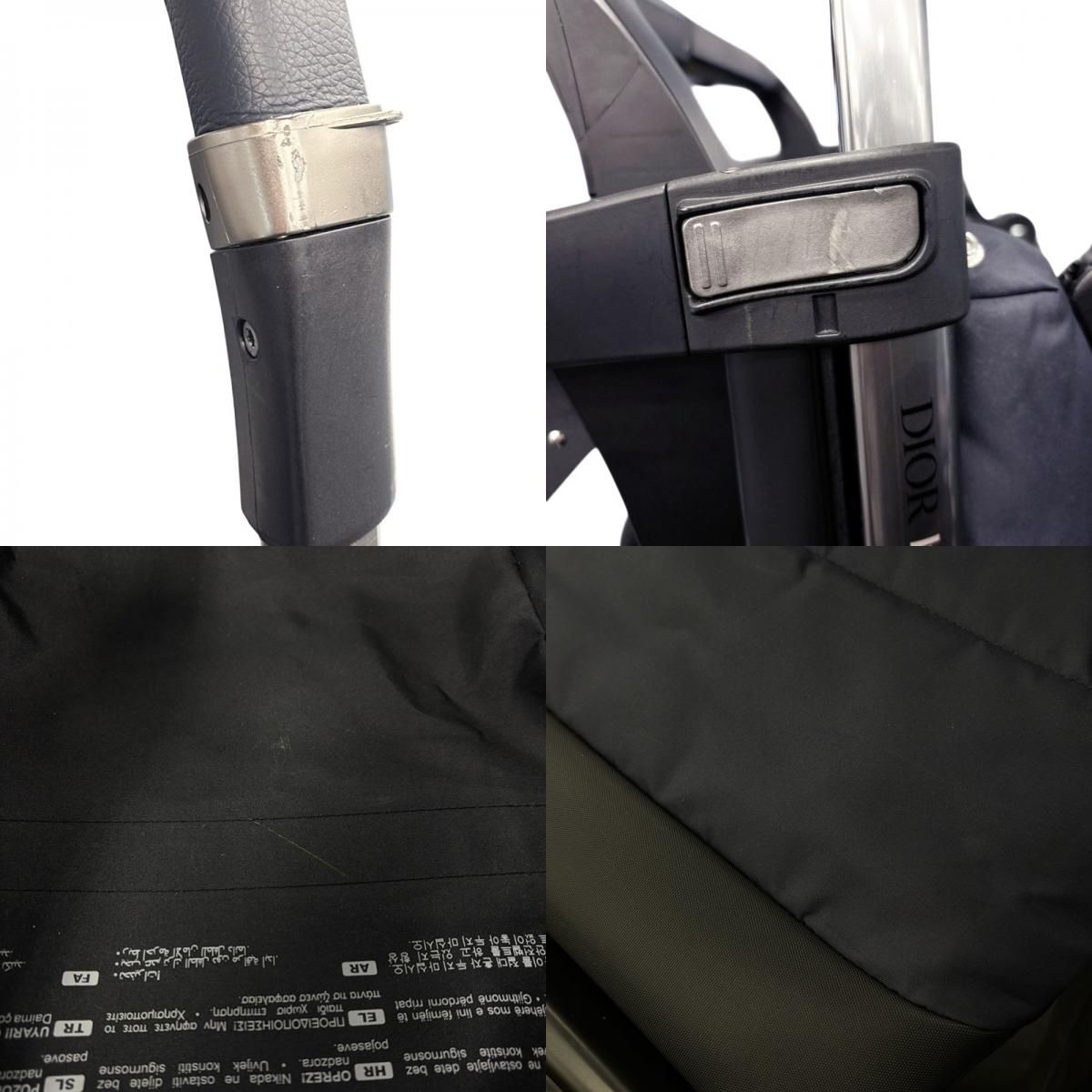 ディオール × Inglesina イングリッシーナ オブリーク ベビーカー ネイビー レディース Dior【243-73758】
