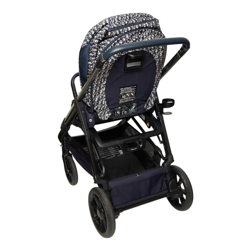 ディオール × Inglesina イングリッシーナ オブリーク ベビーカー ネイビー レディース Dior【243-73758】