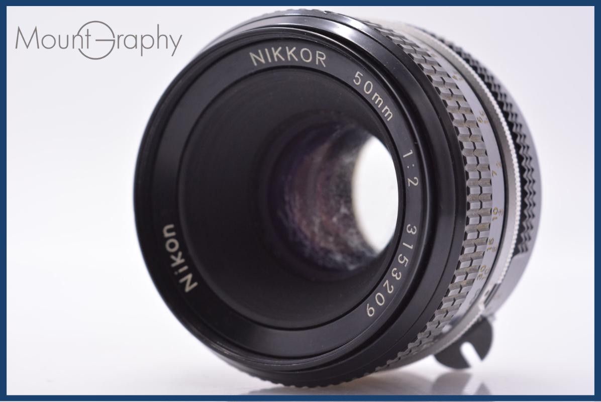 難あり ニコン Nikon NIKKOR 50mm F2 非Ai 同梱無料 #am7156