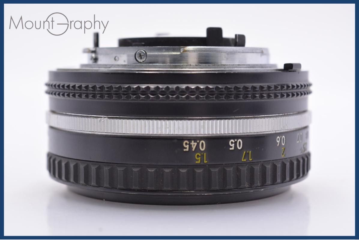 動作保証】 ニコン Nikon NIKKOR 50mm F1.8 Ai-S 前後キャップ付 同梱