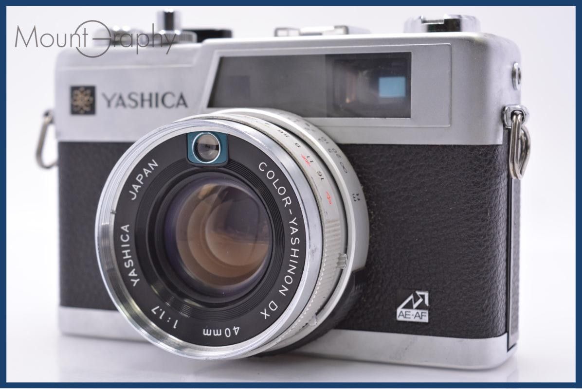 難あり ヤシカ YASHICA ELECTRO 35 GX 40mm F1.7 同梱無料 #am7179