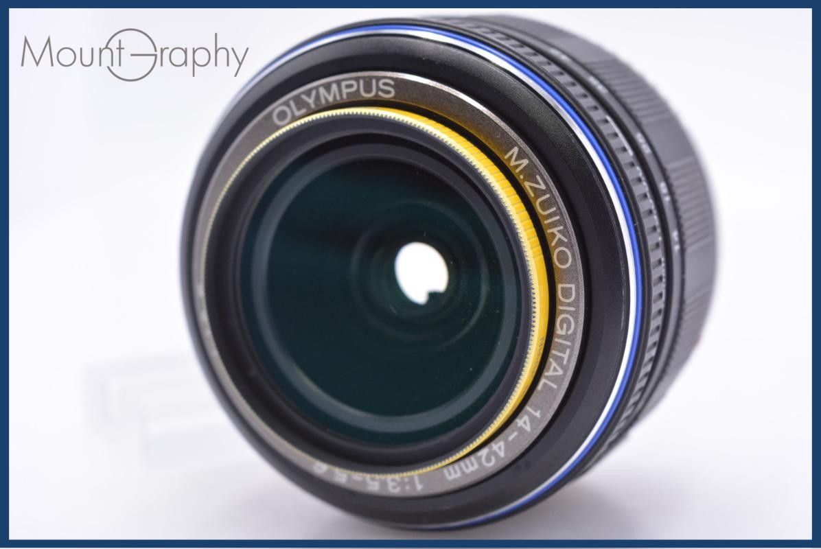 【動作保証】 オリンパス OLYMPUS M.ZUIKO DIGITAL 14-42mm F3.5-5.6 ED レンズフィルター付 同梱無料 #am7214