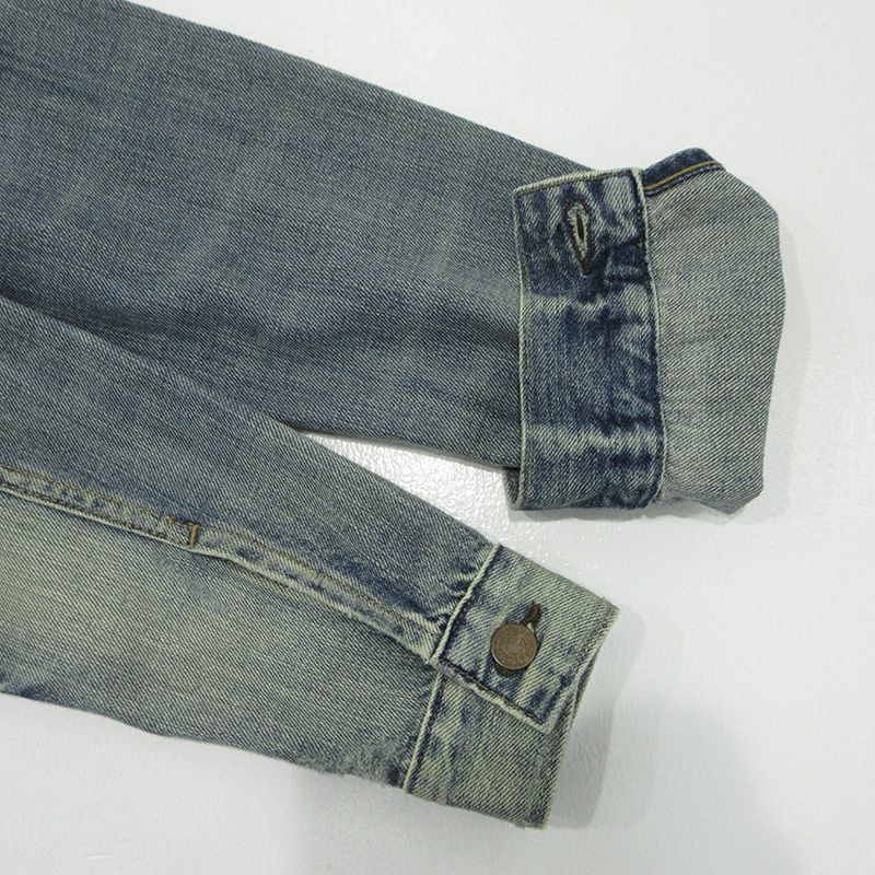 【三重本店】 中古 POLO RALPH LAUREN | ポロ・ラルフローレン USED加工デニムジャケット ダメージ加工 ブルー サイズ:XS 【112】 【三重本店】 中古 POLO RALPH LAUREN | ポロ・ラルフローレン USED加工デニムジャケット ダメージ加工 ブルー サイズ:XS 【112】