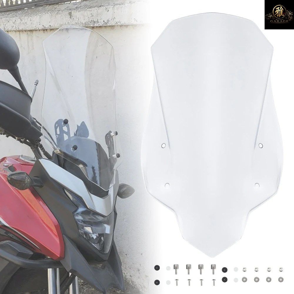 ネジ付きオートバイ用ウインドシールド ホンダ CB ウインドスクリーン ウインドシールド デフレクター X X 2016-2020 - 23