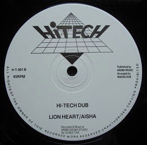 12” Glen Brown (5) / Lion Heart / Youre Breaking My Heart HT001 HiTECH /00250