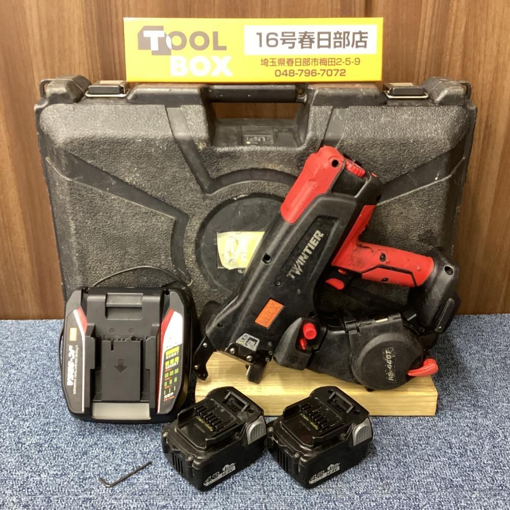 【中古】MAX/マックス RB-440T-B2C/1450A 充電式鉄筋結束機 ツインタイア【201】 50,340円