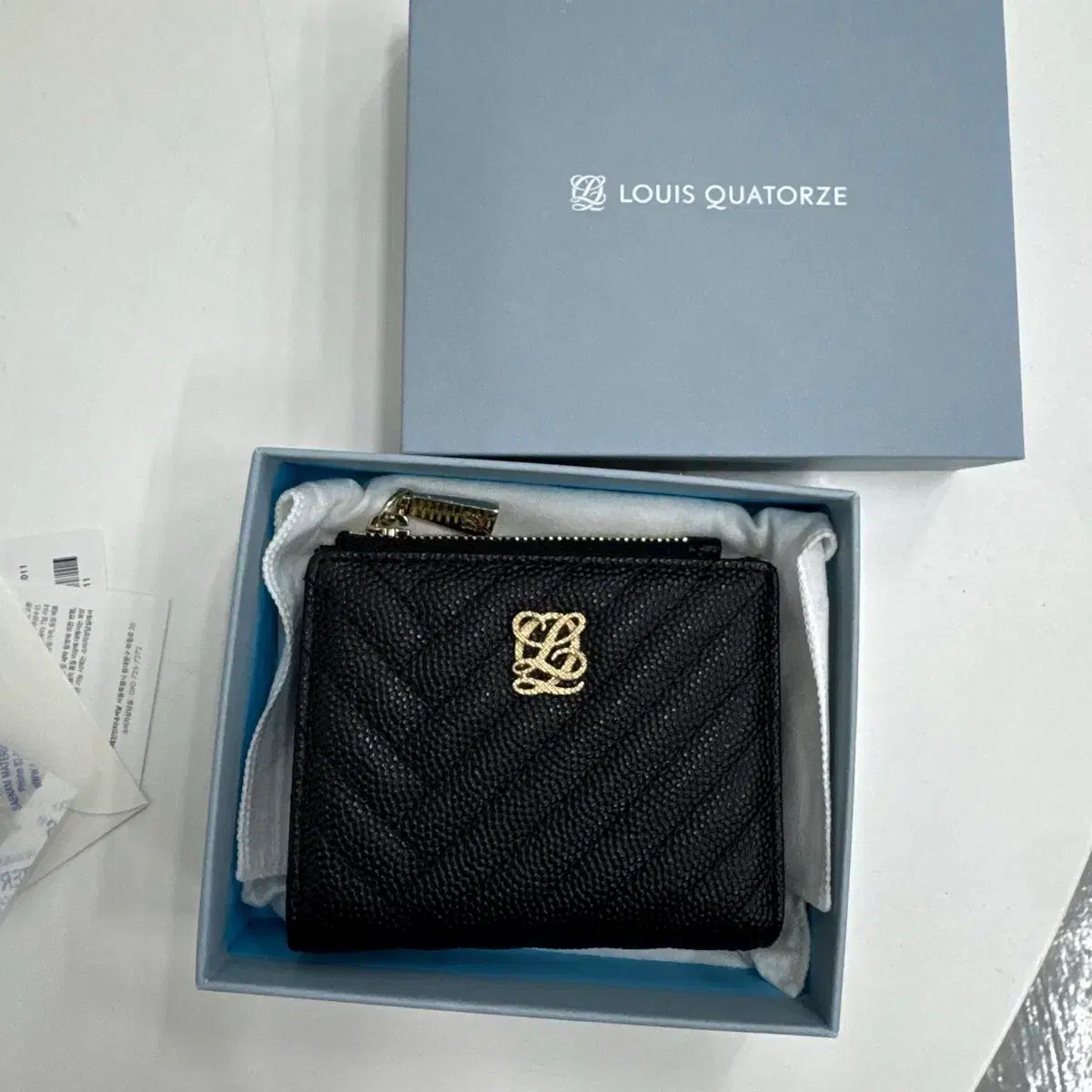 Louis Quatorze レディース 二つ折り財布 未開封 新品保証書 フルセット