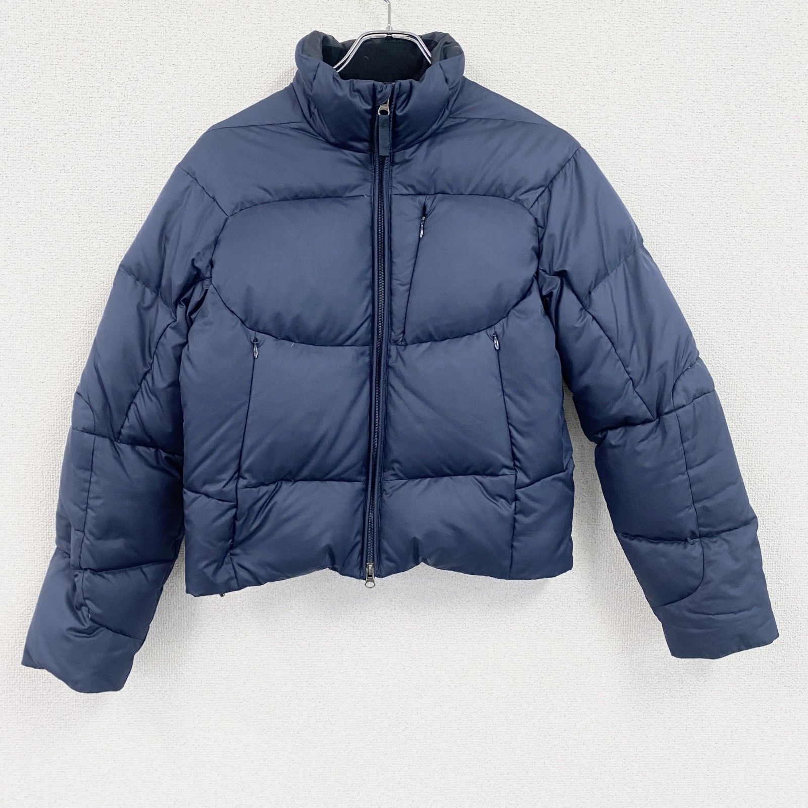 RALPH LAUREN　ラルフローレン　ダウンジャケット　ダウン90％　紺　ネイビー　11サイズ　古着