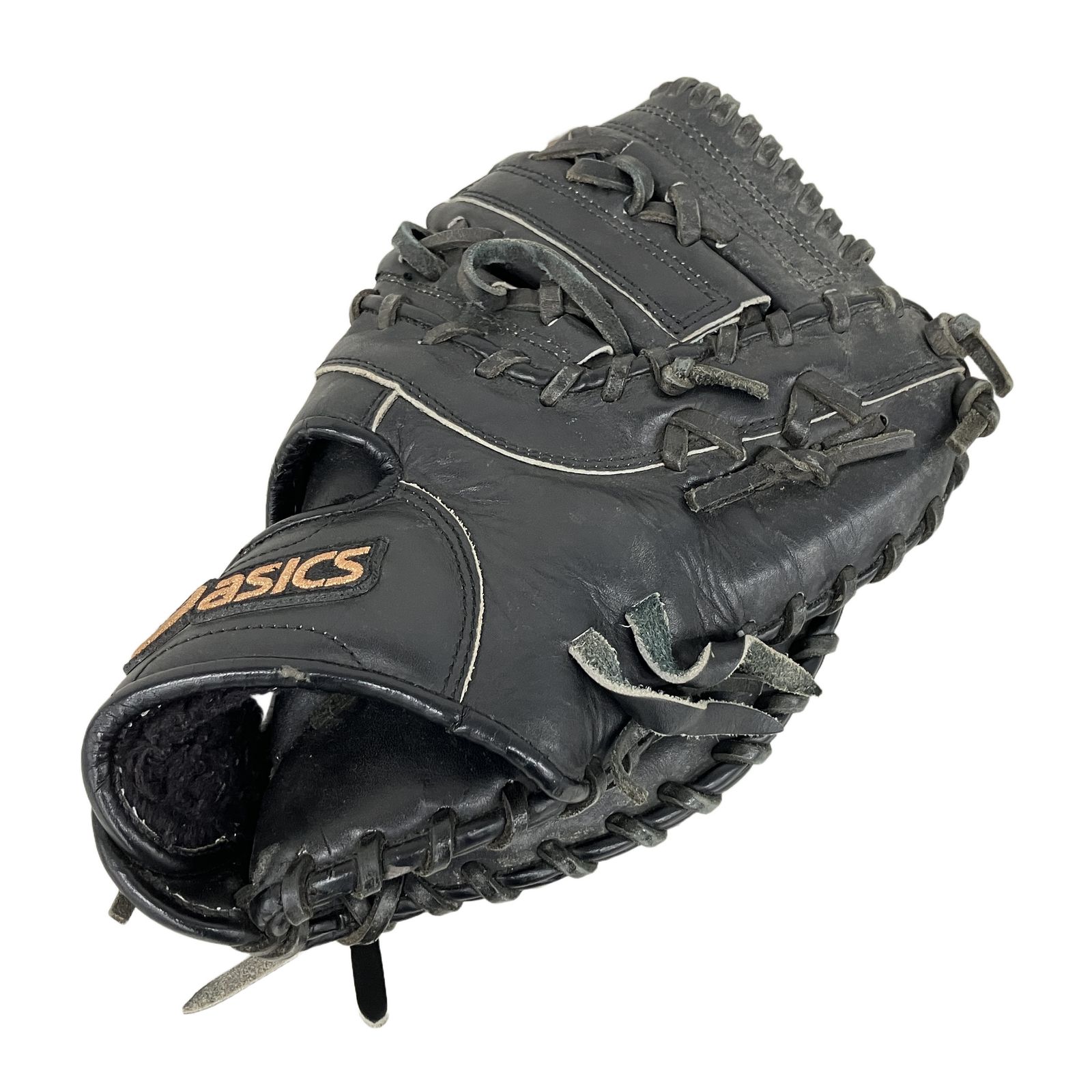 asics AIVE BGJ5BE 軟式用グローブ 少年野球 右投げ用 野球道具 アシックス 中古 K11175431