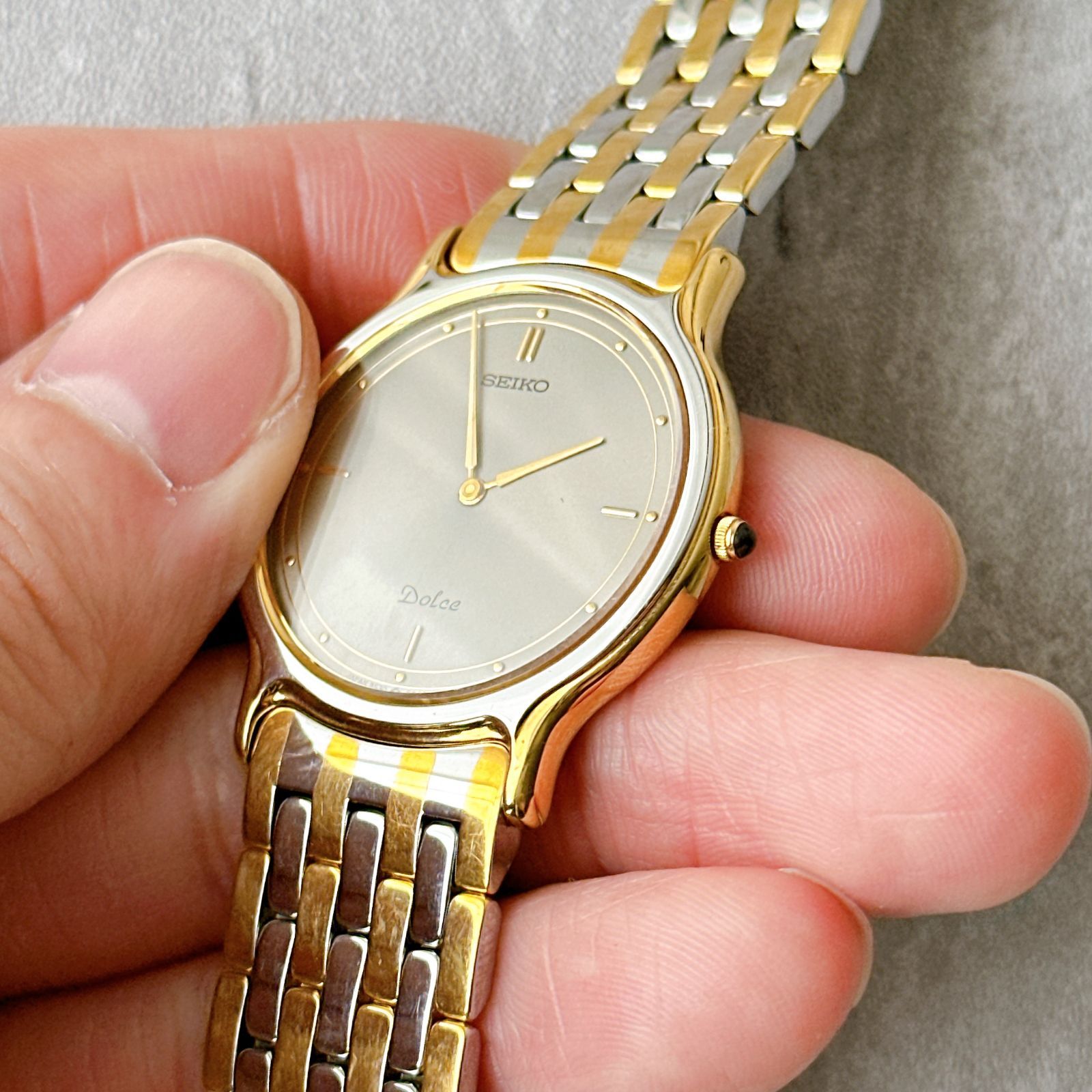 SEIKO Dolce セイコー ドルチェ 9530-6000 コンビカラー クォーツ