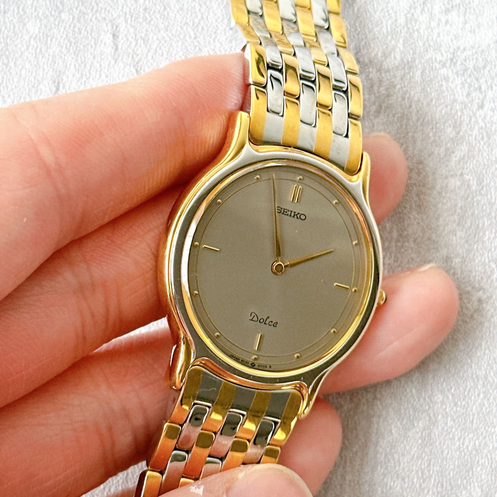 SEIKO Dolce セイコー ドルチェ 9530-6000 コンビカラー クォーツ 