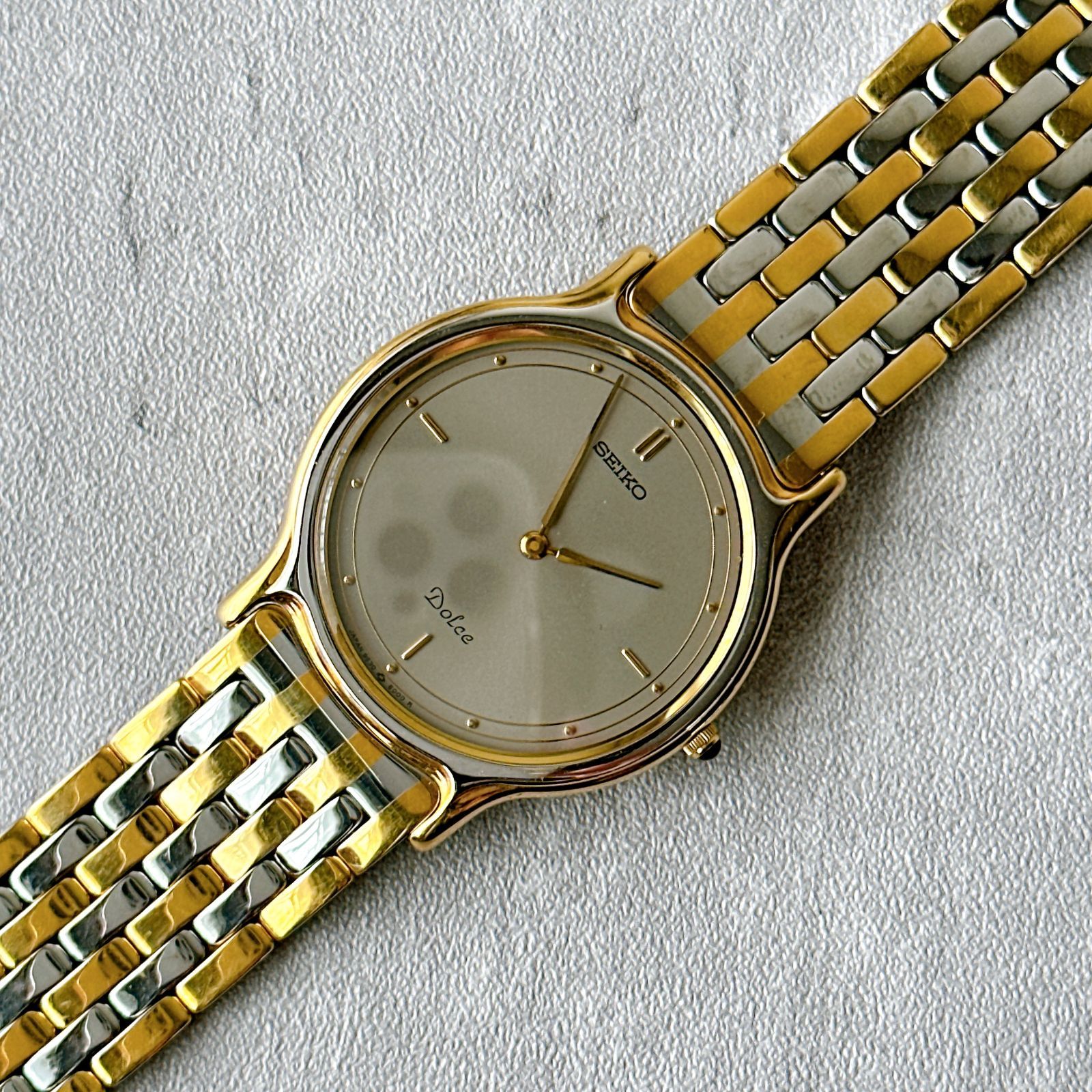 SEIKO Dolce セイコー ドルチェ 9530-6000 コンビカラー クォーツ