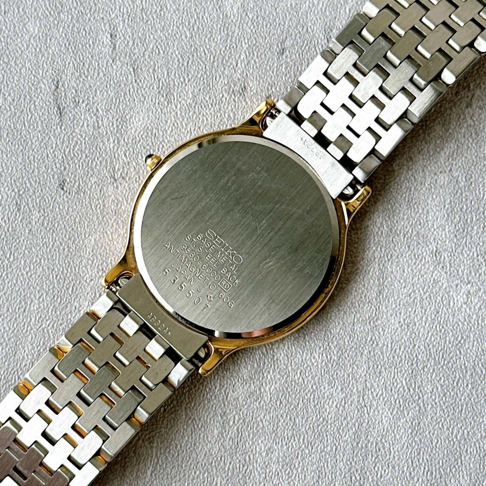 SEIKO Dolce セイコー ドルチェ 9530-6000 コンビカラー クォーツ 