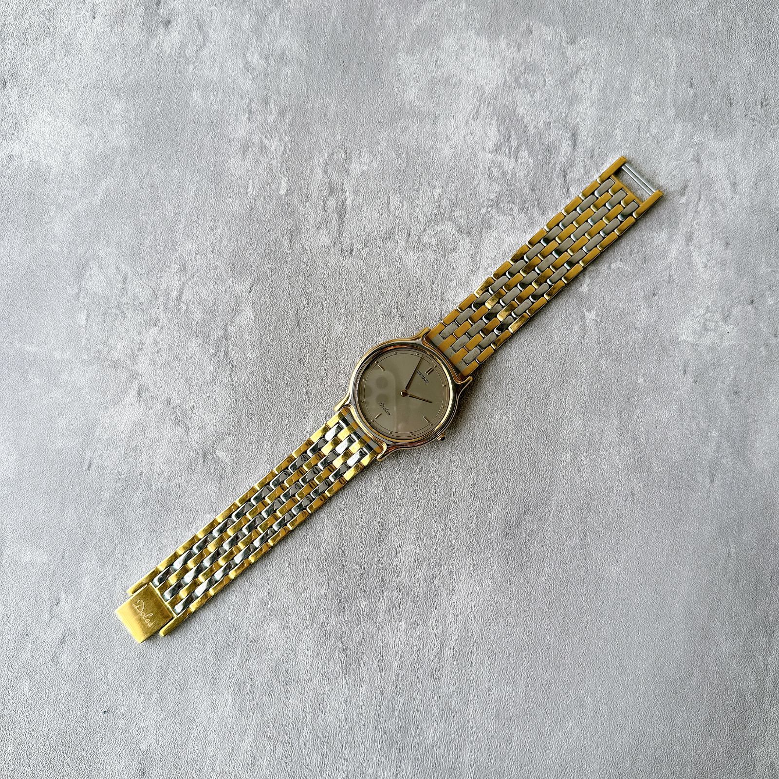 SEIKO Dolce セイコー ドルチェ 9530-6000 コンビカラー クォーツ 
