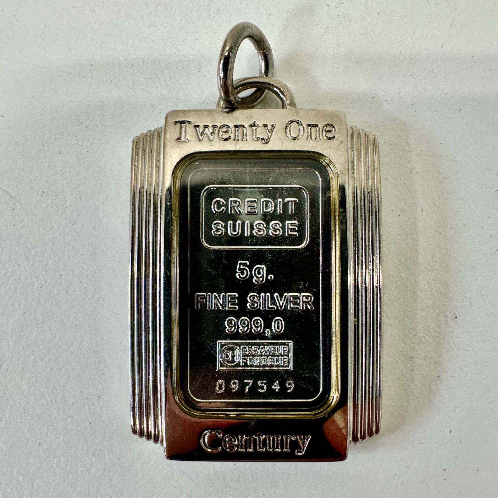 CREDIT SUISSE(クレディスイス)5g FINE SILVER 999.0 インゴット