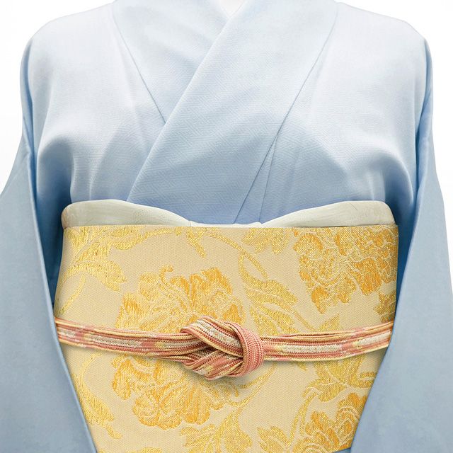 「龍村袋帯 正絹 鶴 御所車 花柄 金糸 フォーマル 美品」 新古品】 龍村美術織物 本袋帯 袋帯 未使用 フォーマル 正絹 金箔糸