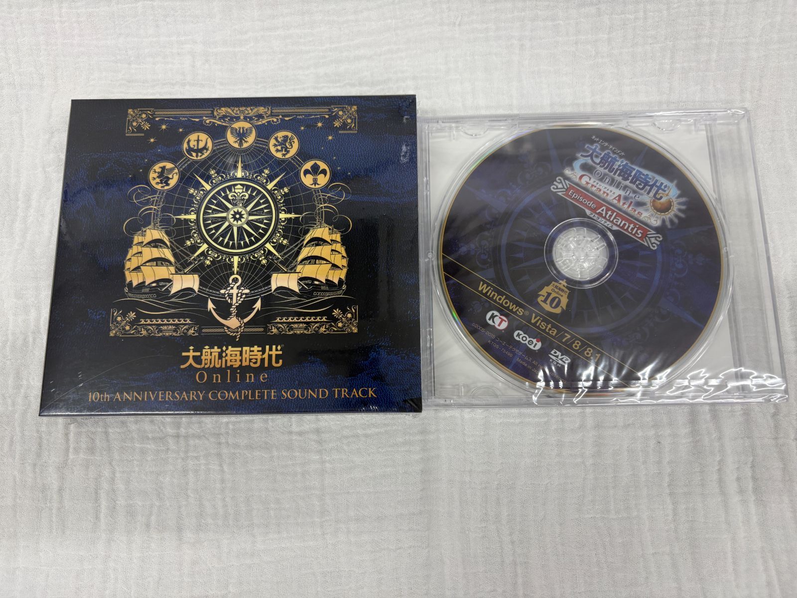 大航海時代Online 10周年記念 サントラ CD DVD セット - メルカリ