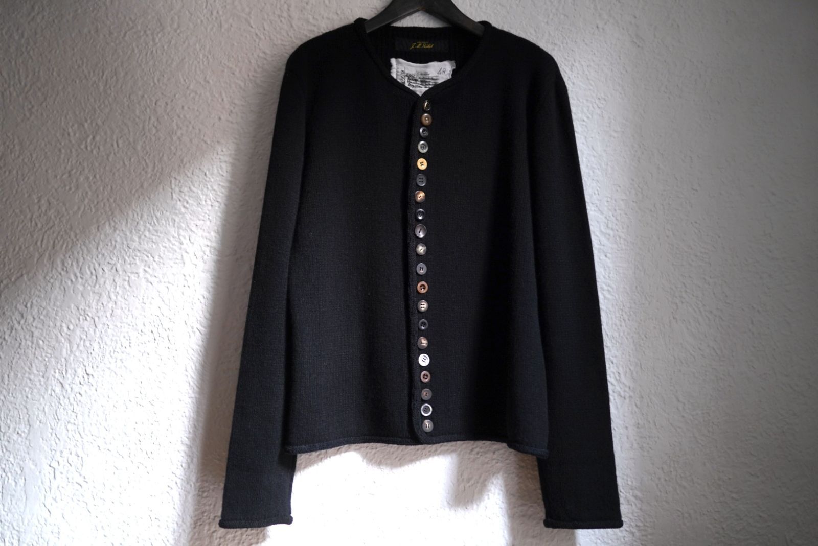 25AW KU58/CA カシミヤニットカーディガンセーター / ARCHIVIO J.M.Ribot(アルキヴィオ J.M.リボット)