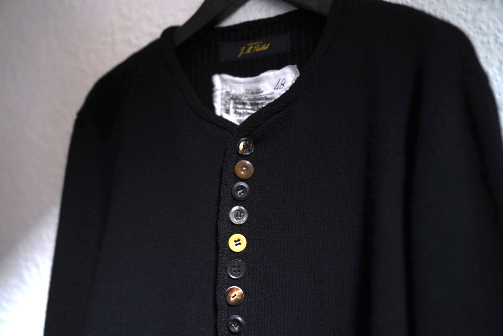 25AW KU58/CA カシミヤニットカーディガンセーター / ARCHIVIO J.M.Ribot(アルキヴィオ J.M.リボット) 25AW KU58/CA カシミヤニットカーディガンセーター / ARCHIVIO J.M.Ribot(アルキヴィオ J.M.リボット)