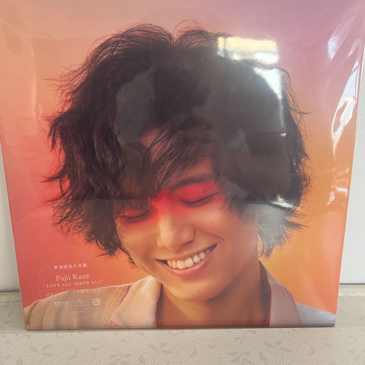 藤井風 レコードLP LOVE ALL SERVE ALL 数量限定生産盤 - メルカリ
