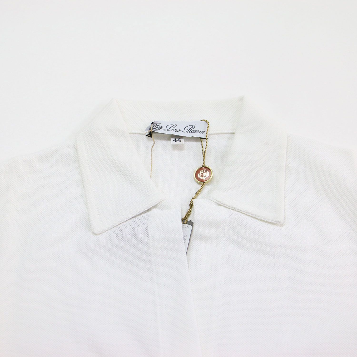 Loro Piana ロロ・ピアーナ 半袖 カノコ ポロシャツ / オープンカラー