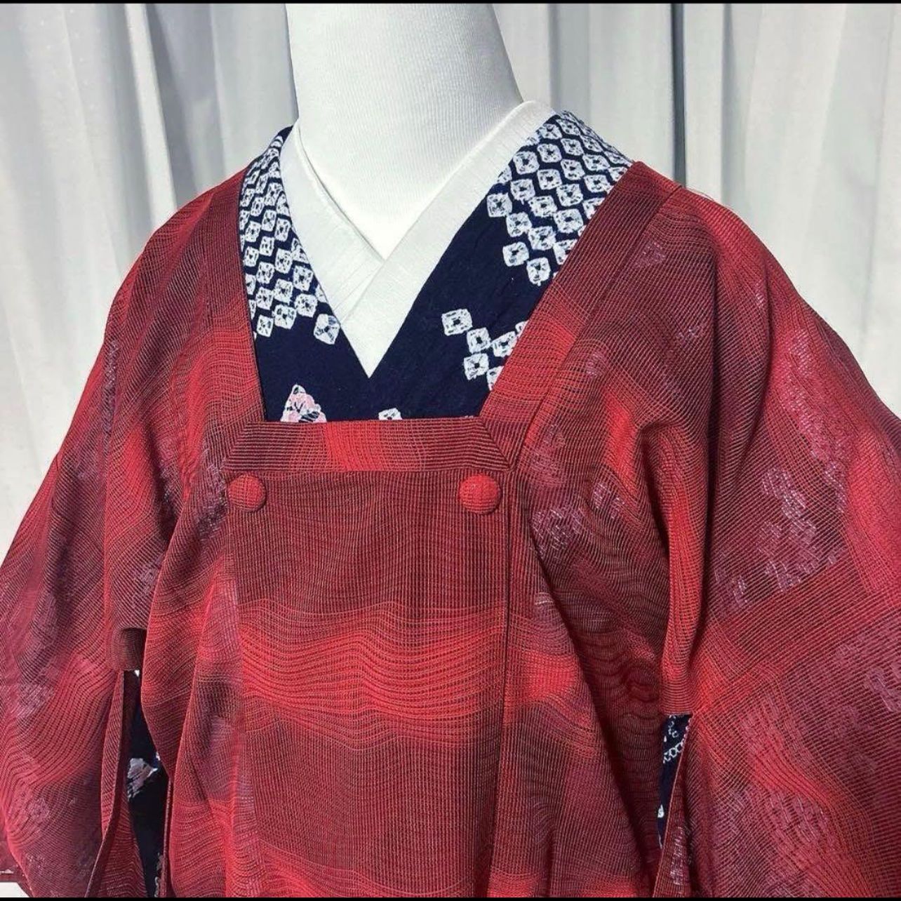 夏羽織 正絹 羅 道行 裄丈69 未着用 美品 - メルカリ