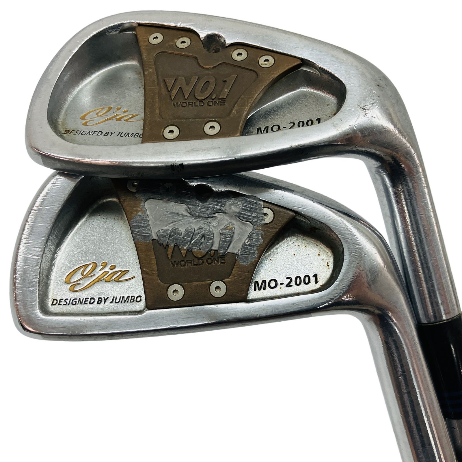 Oja MO-2001 DESIGNED BY JUMBO MK-2.8-S アイアン 7/P 2本セット ゴルフクラブ 中古 C11288815