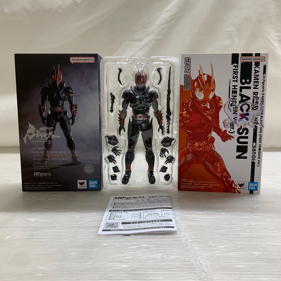 【中古品】 S.H.F 仮面ライダーBLACK SUN（初変身Ver.） ライダー 戦隊 特撮 フィギュア フィギュアーツ バンダイ 【042-260527-em-17-min】