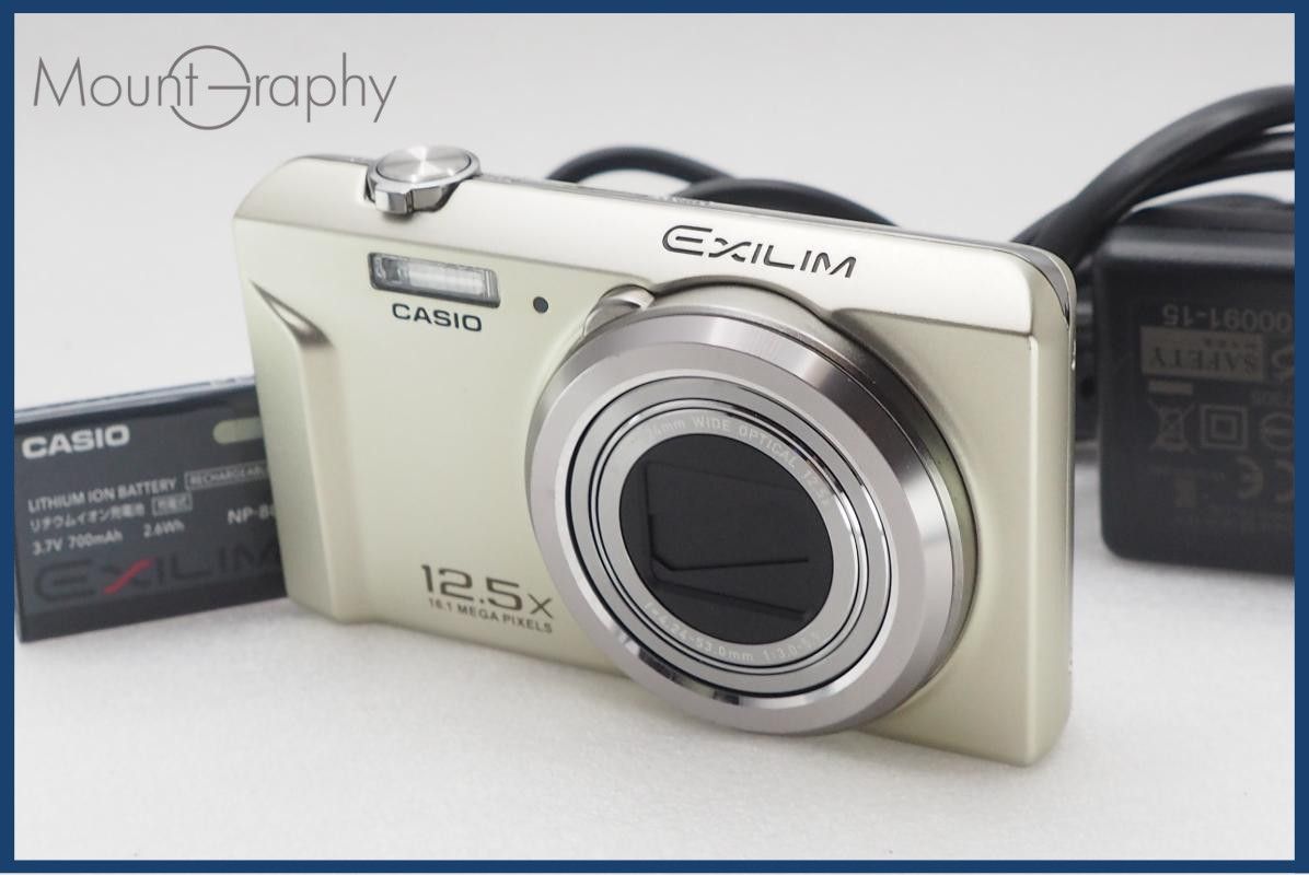 【美品・動作保証】 CASIO カシオ EXILIM EX-ZS150 バッテリー&充電器付属 同梱無料 #i10841