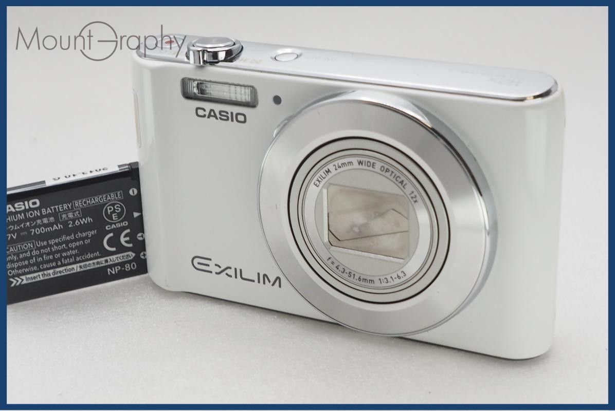 【動作保証】 CASIO カシオ EXILIM EX-ZS180 バッテリーのみ付属 同梱無料 #i10847