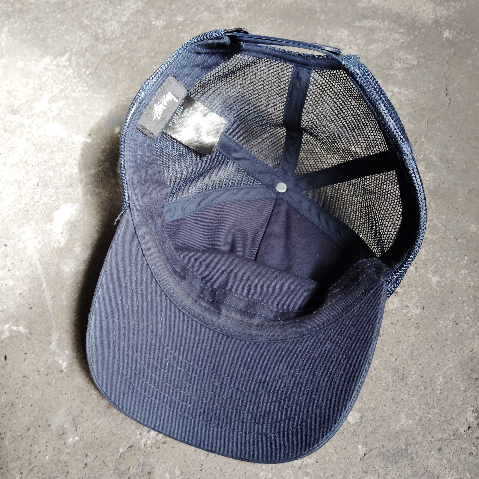 STUSSY 25ss S CROWN TRUCKER NAVY ステューシー 2025ss クラウン