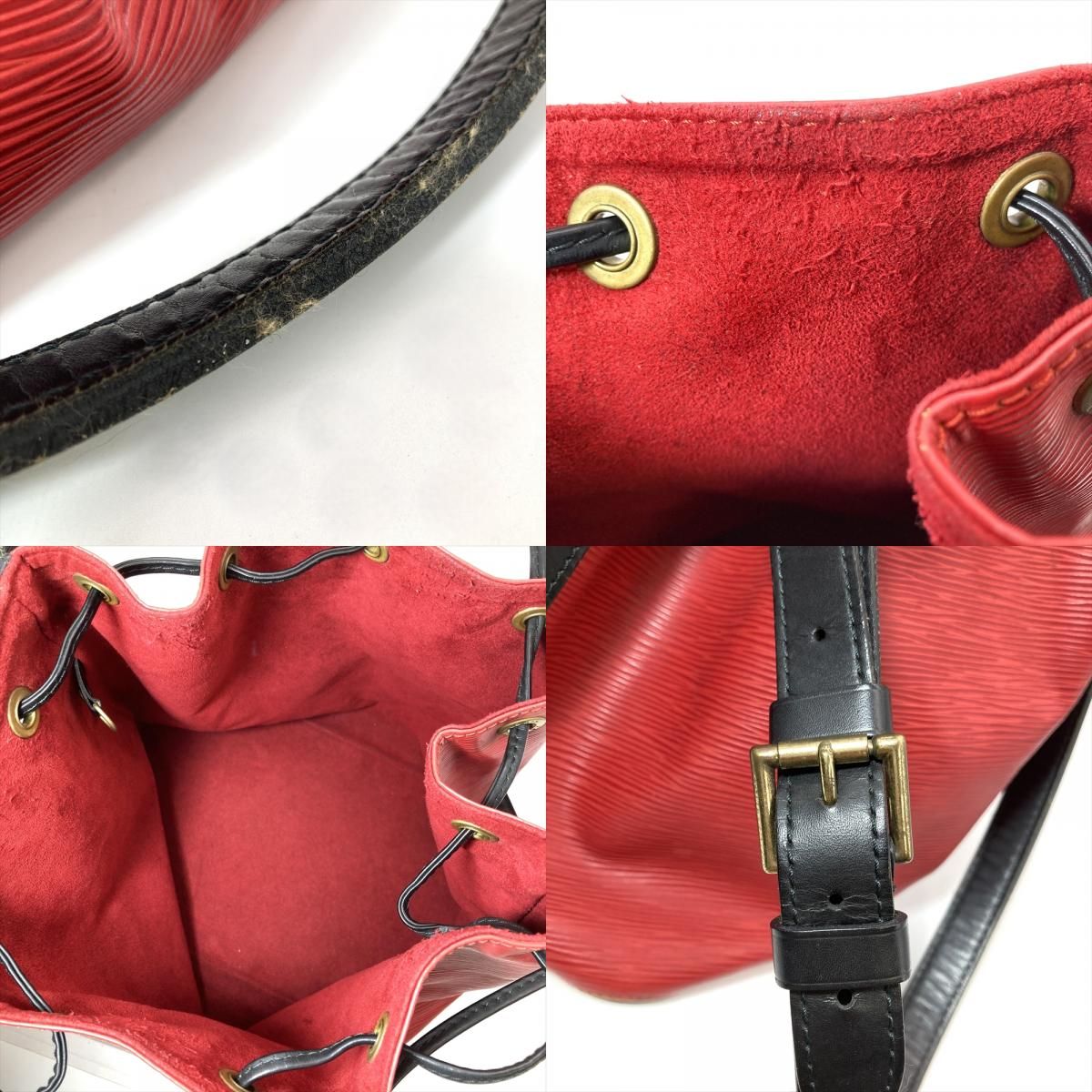 ルイヴィトン LOUIS VUITTON プチノエ ショルダーバッグ エピ M44172 