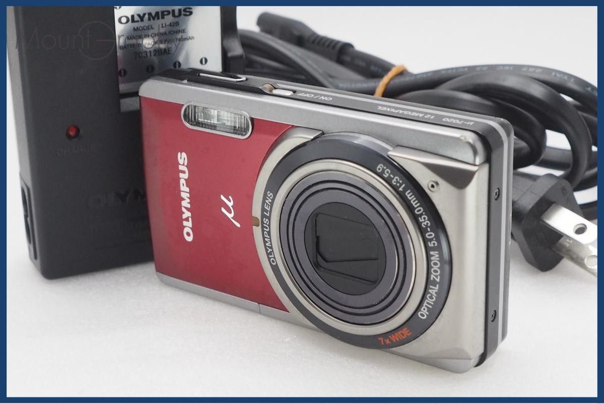 OLYMPUS オリンパス μ-7020 バッテリー&充電器付属 同梱無料 #i10894