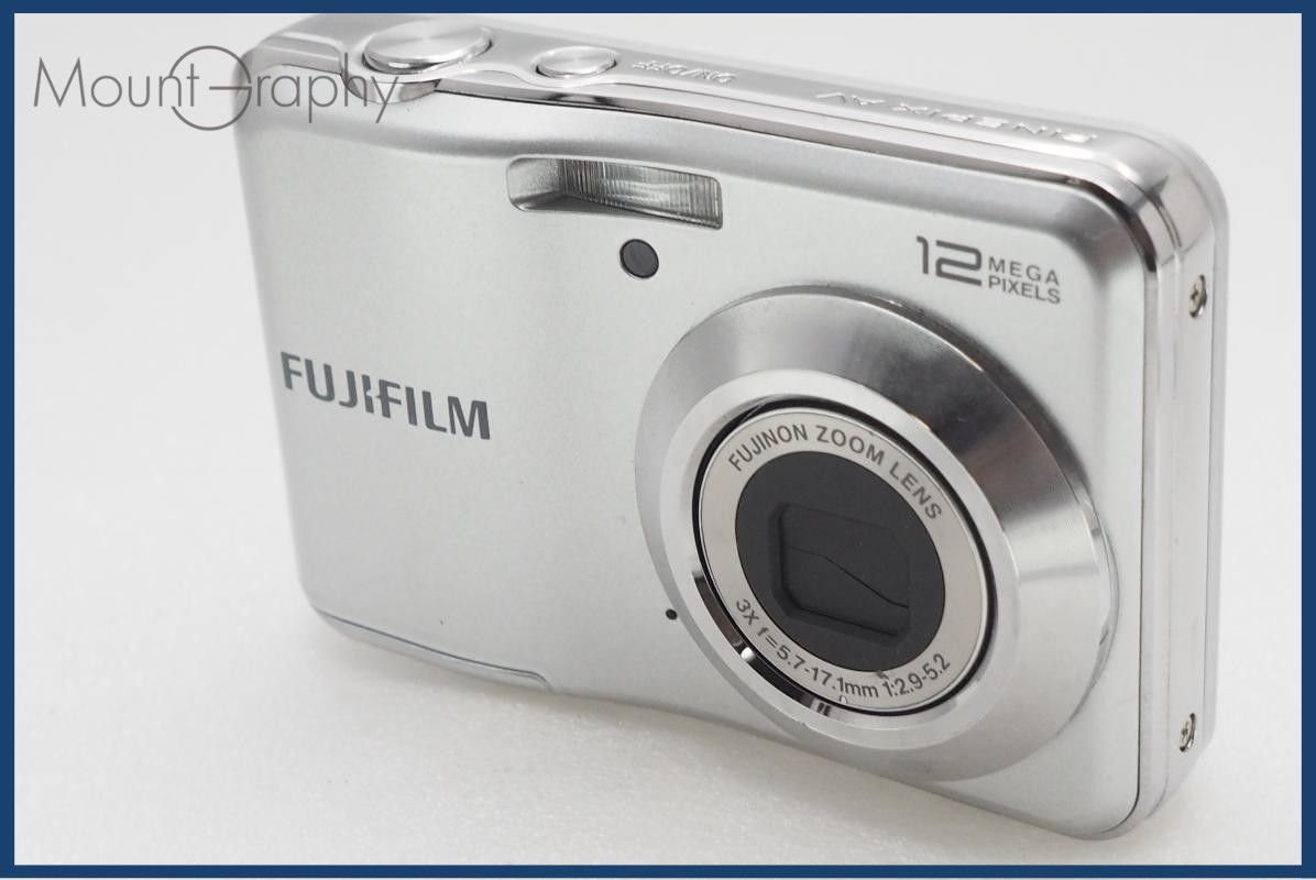 動作保証】 FUJIFILM フジフィルム FinePix AV100 単三電池仕様 同梱