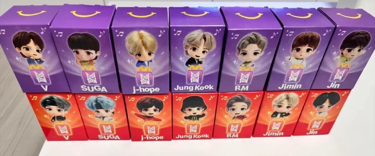 BTS マクドナルド TinyTAN フィギュア 14種 フルセット - メルカリ