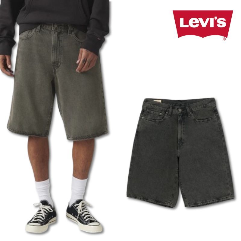 リーバイス Levi’s 478TM バギー ショートパンツ ハーフパンツ ブラック BLACK メンズ 001JM0000
