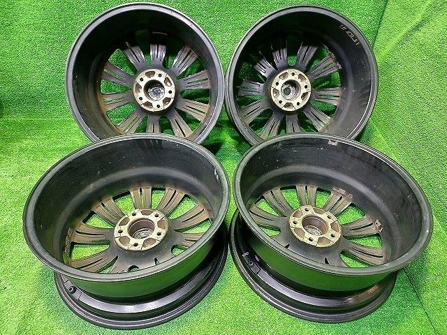 中古 18インチ 18×8J 5穴 KYOHO STEINER WX5 社外 アルミホイール 4本