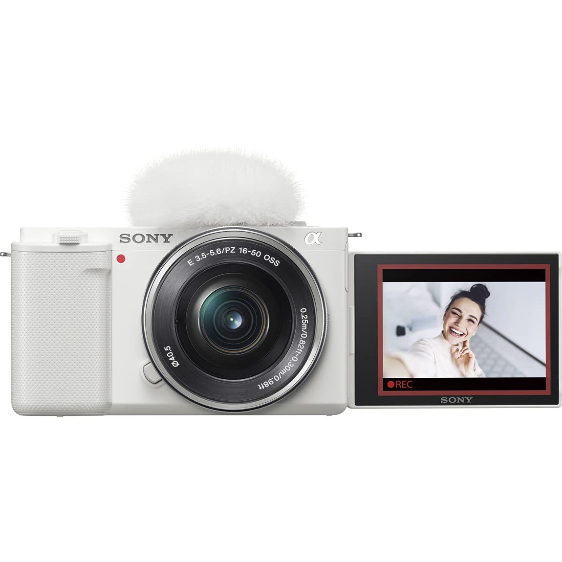 SONY(ソニー) Vlog用カメラ レンズ交換式VLOGCAM APS-C ミラーレス一眼カメラ ZV-E10 パワーズームレンズキット(同梱レンズ:SE [ホワイト] [1) 単品] [2) 21年モデル] [2) パワーズームレンズキット(レンズ1本)]