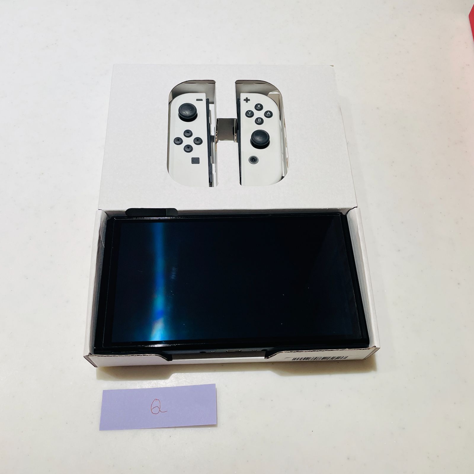 Nintendo Switch（有機ELモデル） ホワイト 付属品完備 【限定500円
