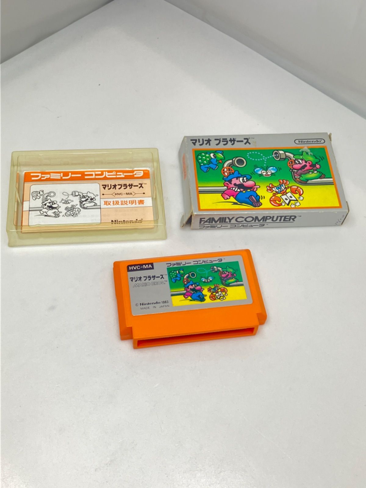 ☆ Nintendo 任天堂 マリオブラザーズ ゲームソフト 元箱/説明書付き