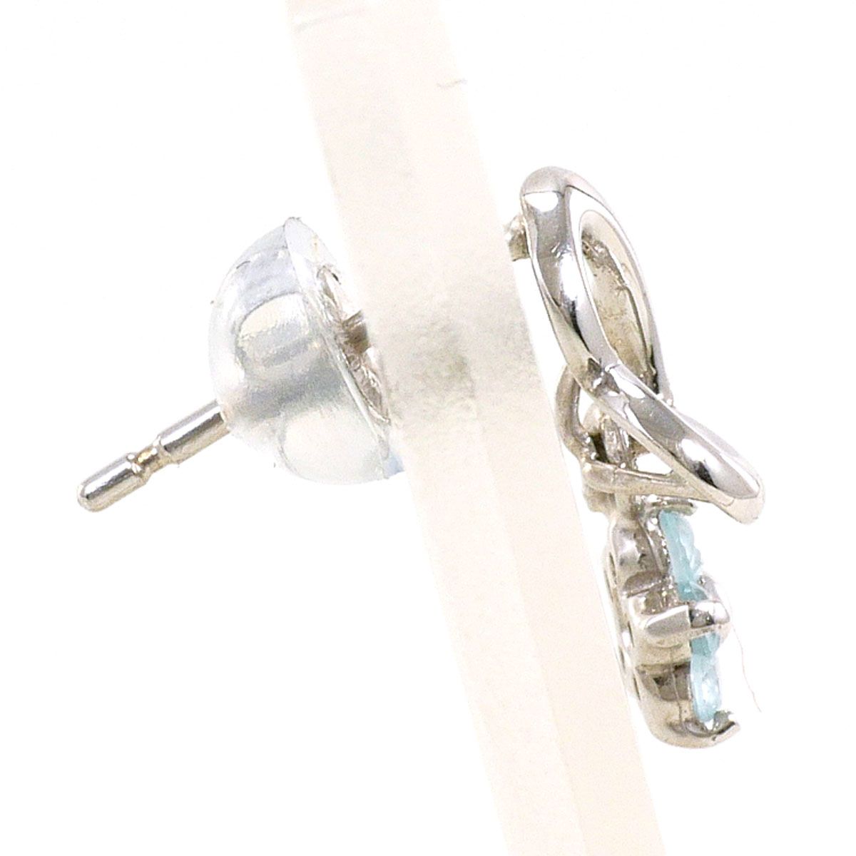 ピアス ブルートパーズ K14WG アクセサリー 585 【公式通販】
