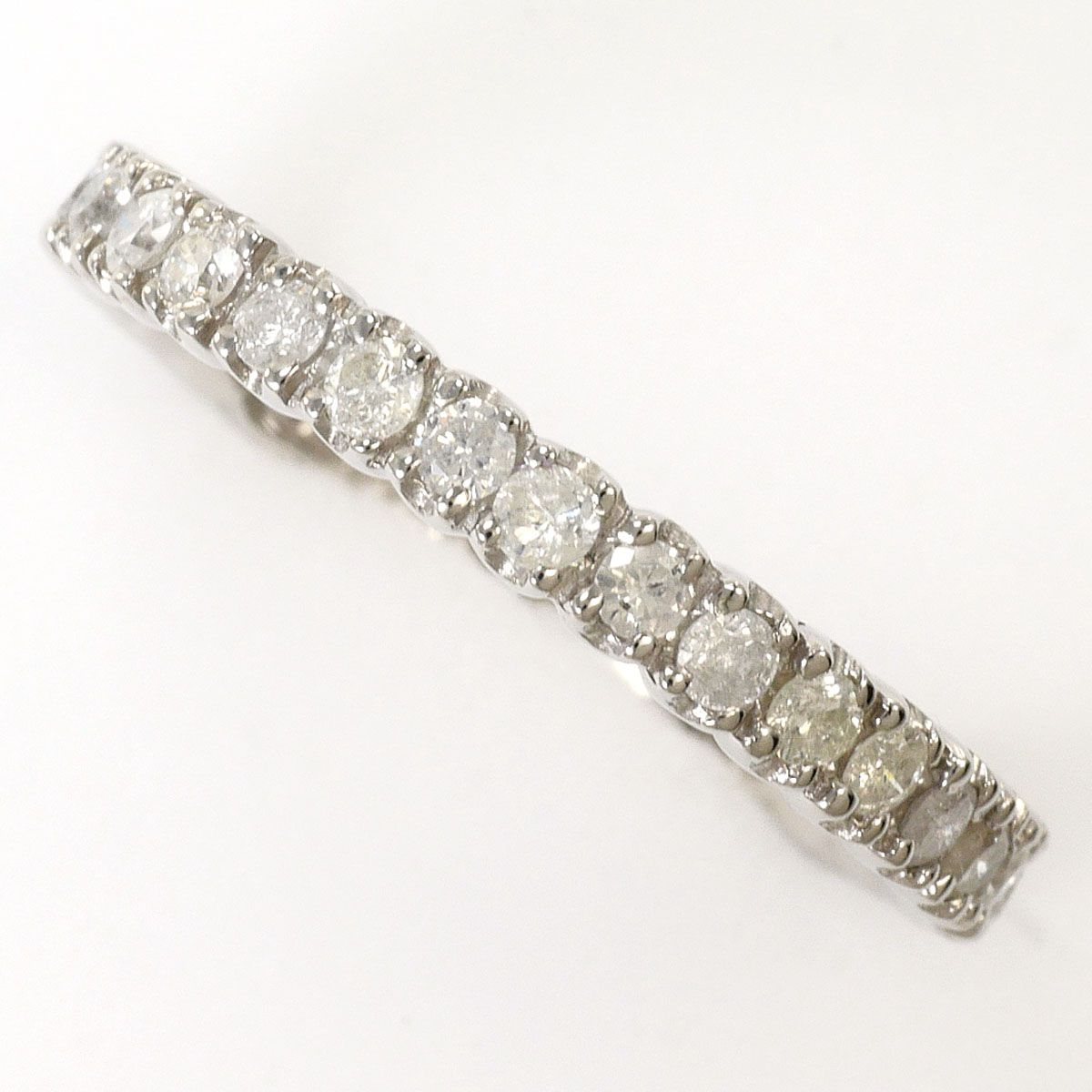 PT900/プラチナ リング・指輪 10号 ダイヤモンド 0.50ct 総重量約2.4g