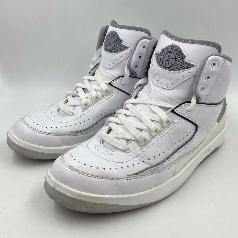【中古】NIKE AIR JORDAN2 White and Cement 27.5 DR8884-100 ナイキ エア ジョーダン[24]