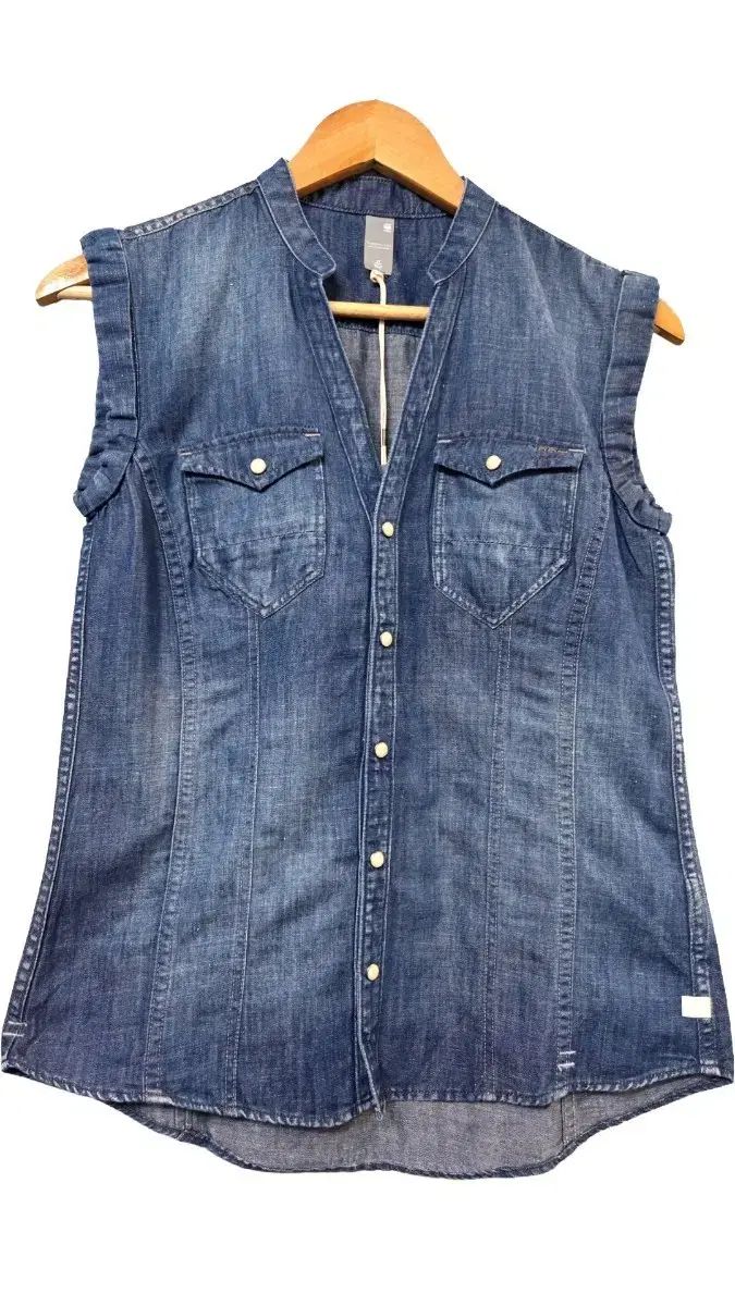 G-STAR RAW デニム ノースリーブ シャツ (S)