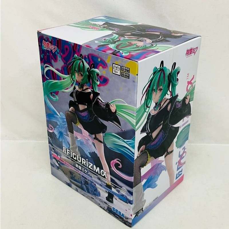 初音ミク FiGURiZM α Punk ! プライズ フィギュア 4個 まとめ セット 