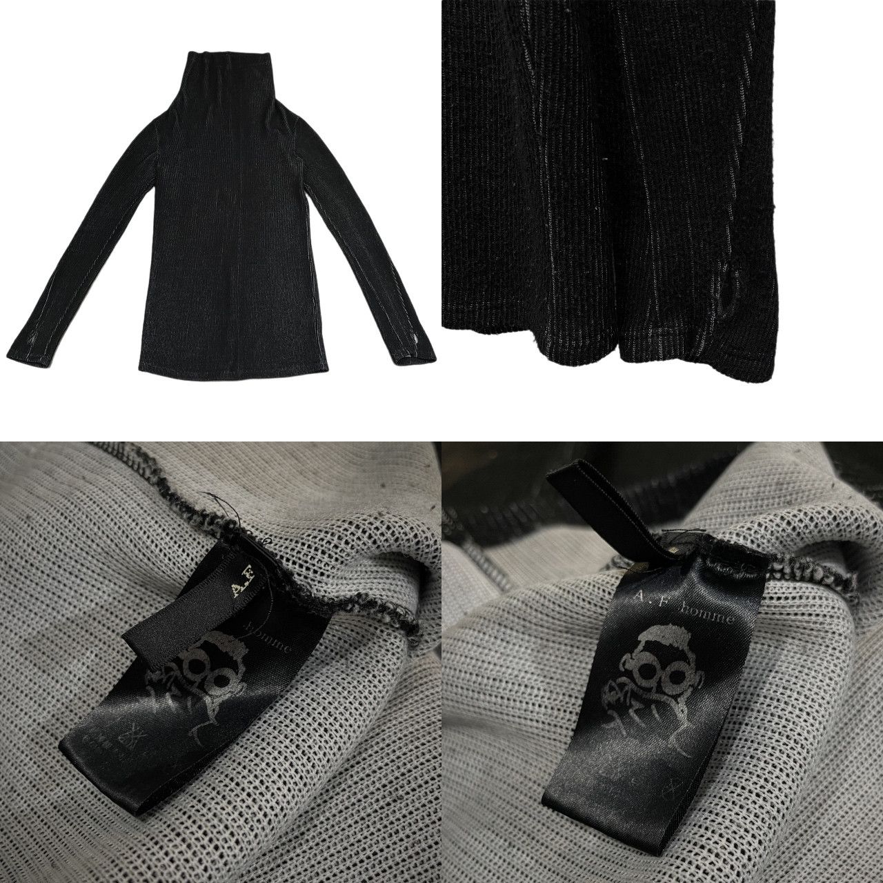 417)美品 ARTEFACT アーティファクト ニット プルオーバー 【公式通販】