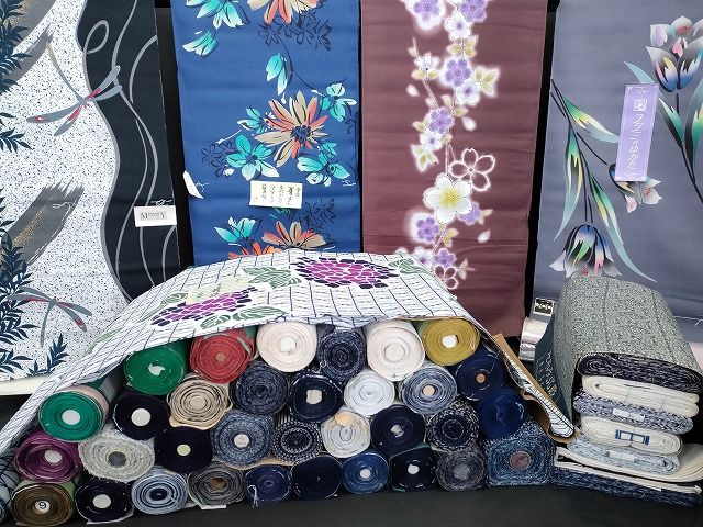 平和屋本店□浴衣反物 まとめて 45点 蜻蛉 紫陽花 Kansai 山本寛斎 綿