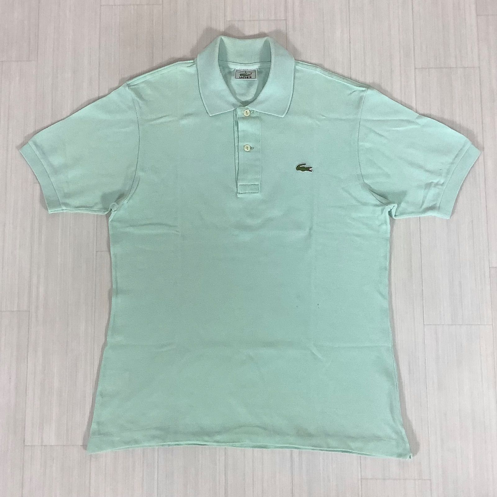 LACOSTE ラコステ ワニ 半袖ポロシャツ サイズ3 ミントグリーン
