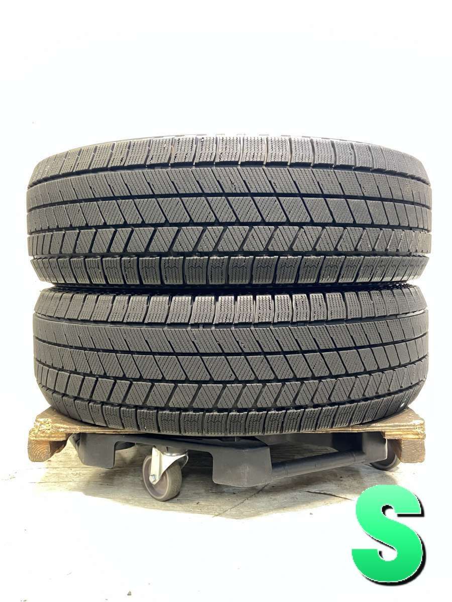 225/60R18 ブリヂストン ブリザック VRX3 中古タイヤ スタッドレスタイヤ 2本セット w18260512991