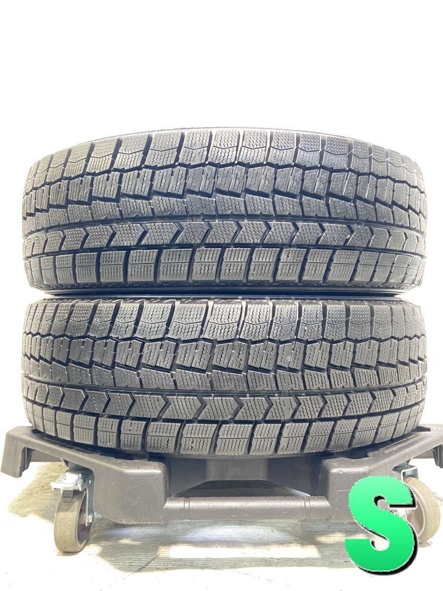 185/60R15 ダンロップ ウィンターマックス WM02 中古タイヤ スタッドレスタイヤ 2本セット w15260310030